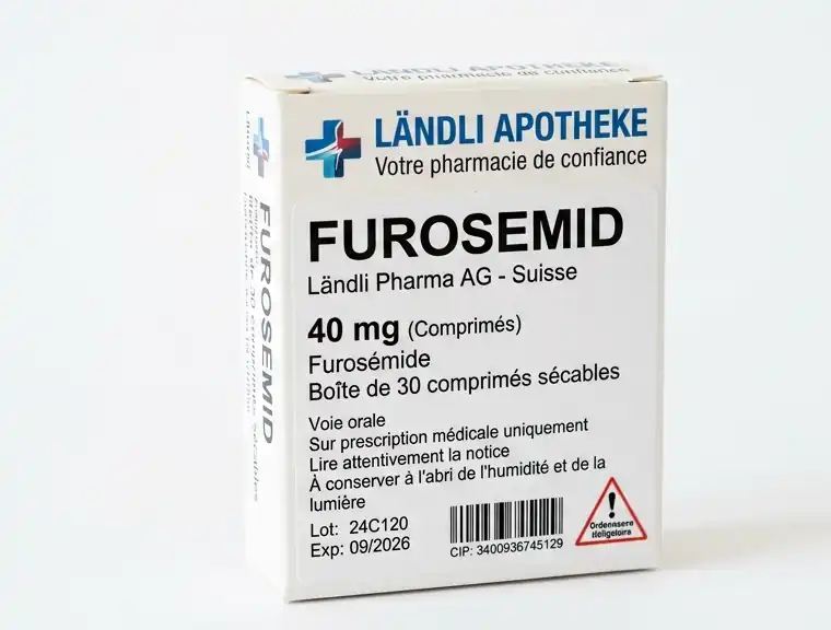 Furosemid 40 mg Generika Packung
