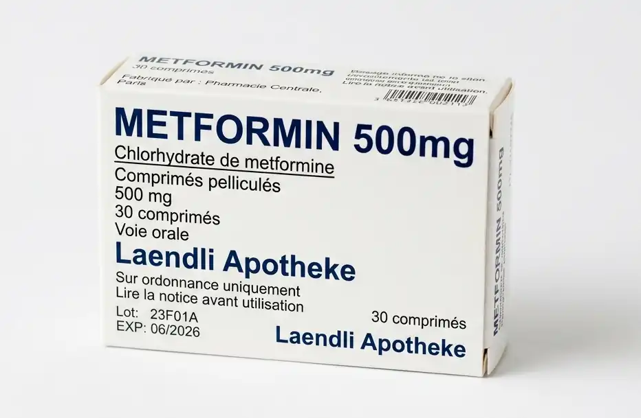 Metformin 500mg Packung