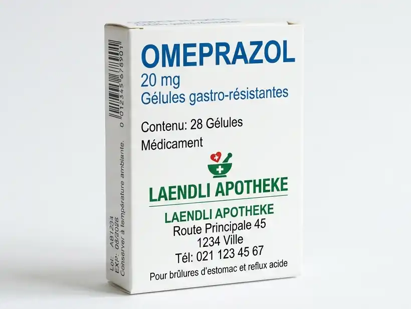 Omeprazol Generika Packung