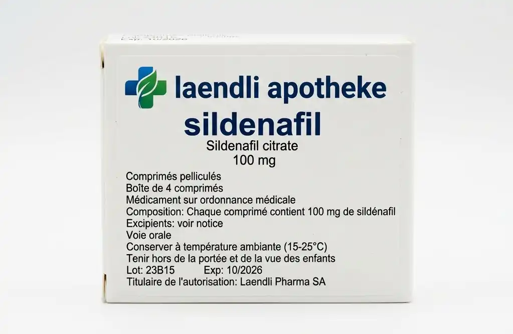Sildenafil 100mg Packung Ländli Apotheke