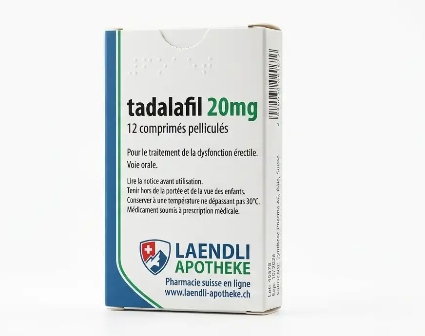 Tadalafil 20mg Generika Packung