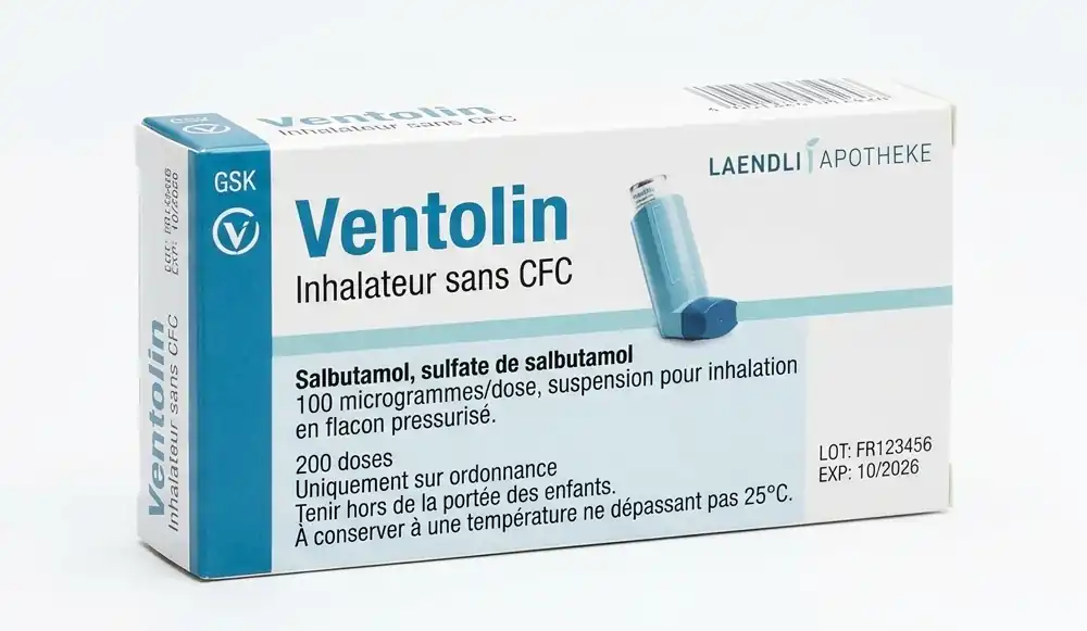 Ventolin Asthmaspray Dosieraerosol