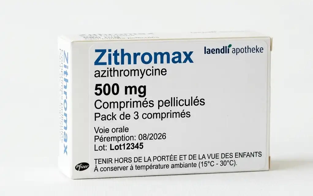 Azithromycin Generika 500 mg Packung